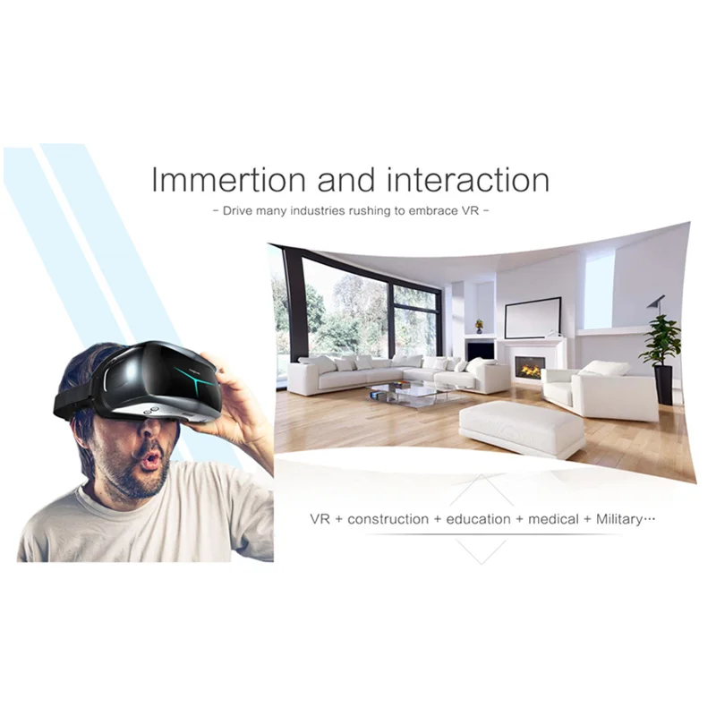 M2 3D очки все в одном VR FOV90 Android 5 1 четырехъядерный процессор виртуальной