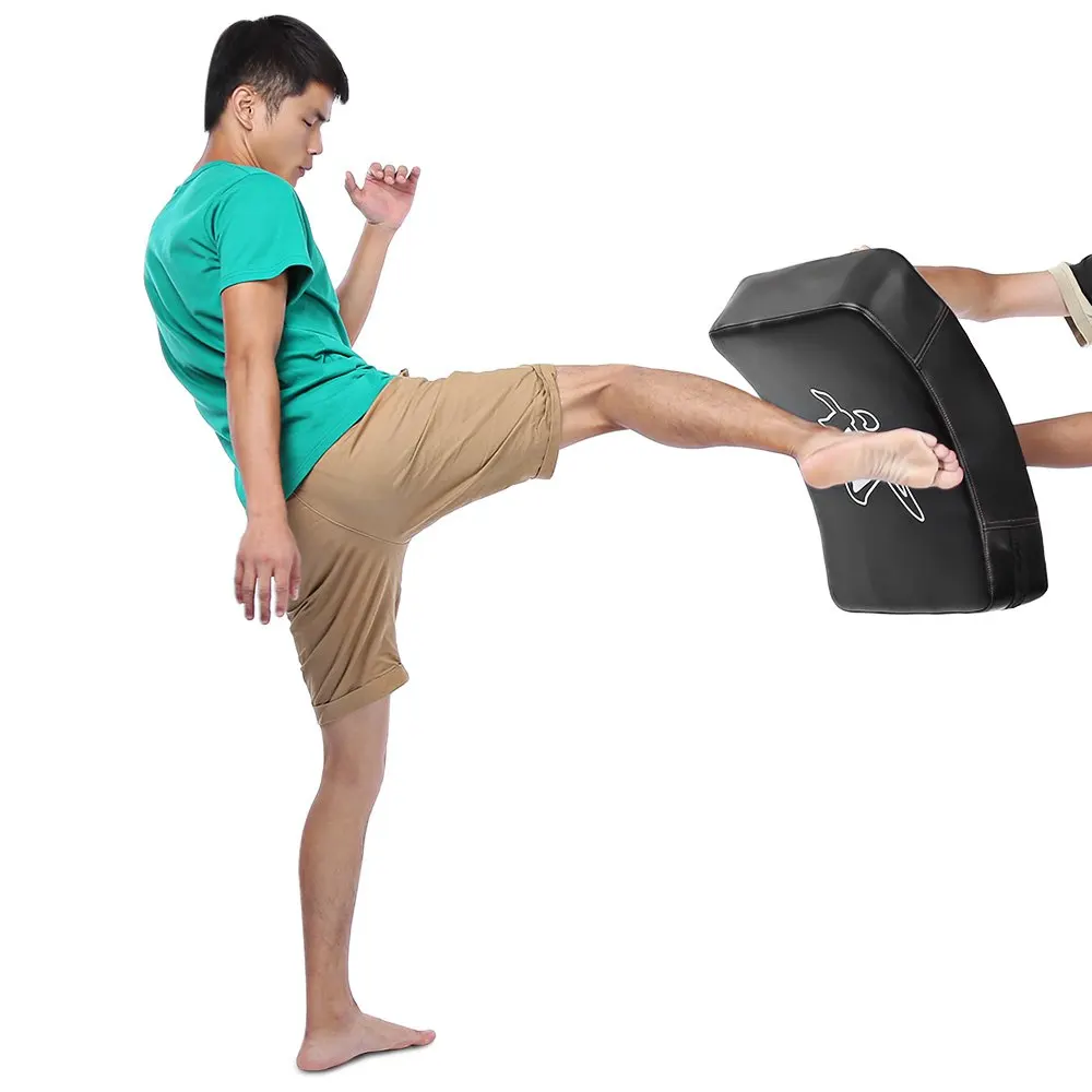 Профессиональная искусственная кожа дугообразная пробивая боксерская Подушка