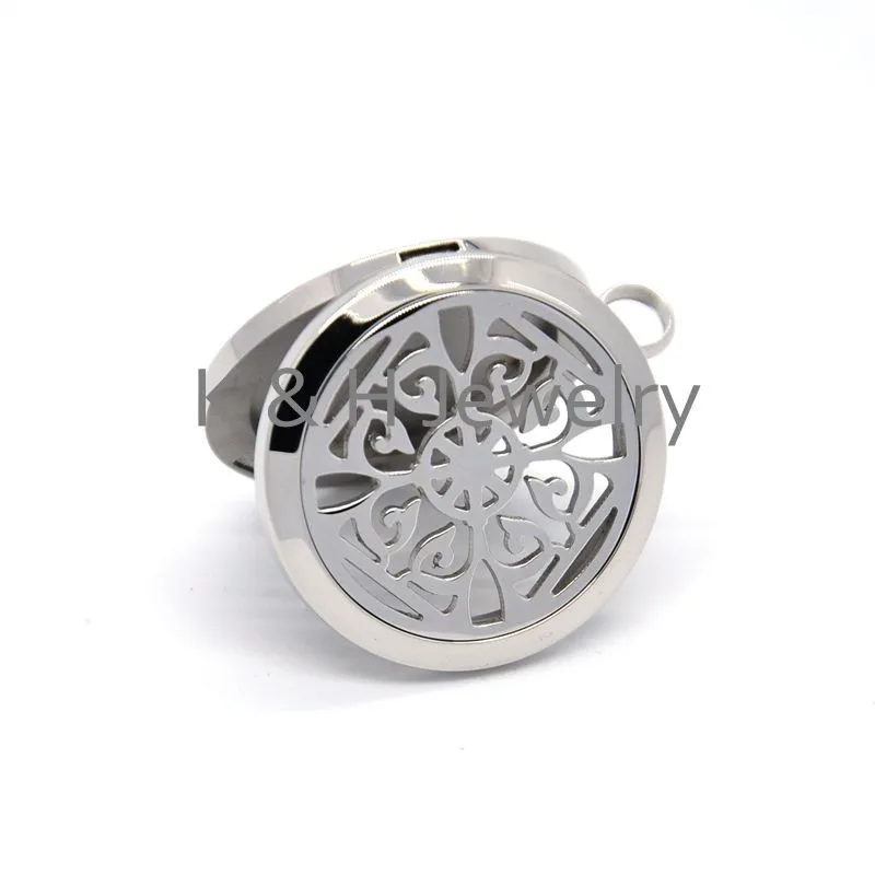 2016 Ювелирные Изделия Для Ароматерапии Полые Круглый Нержавеющей Стали Магнитные