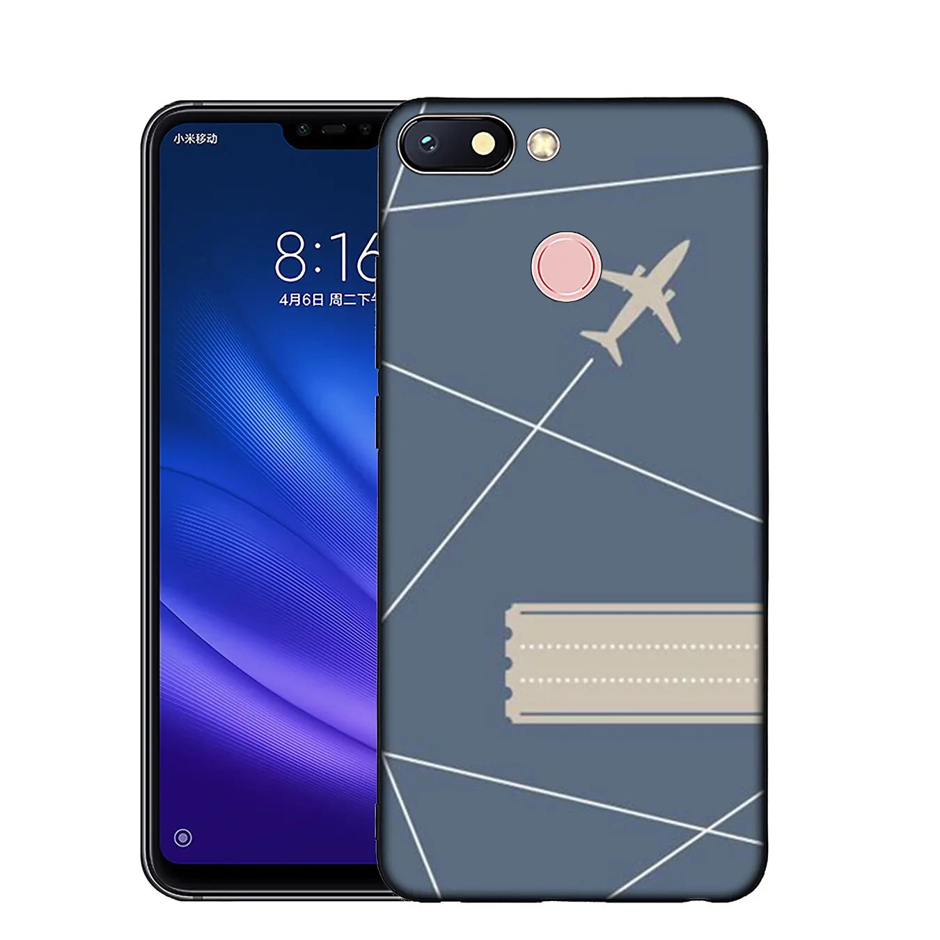 Iyicao рисунком аэроплана мягкий силиконовый чехол для телефона Xiaomi mi 9 8 A2 Lite A1 6