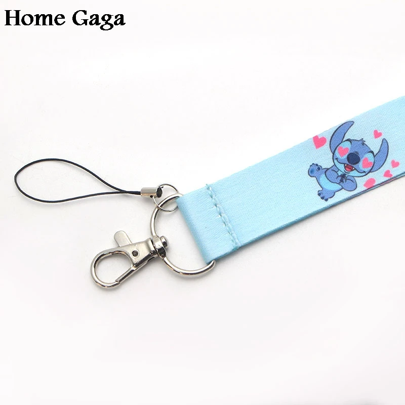 Homegaga довольно популярные стежки Мультяшные шнурки шеи ремни для телефонов ключи бисера футляры для идентификационных карт брелок тесьма D0465
