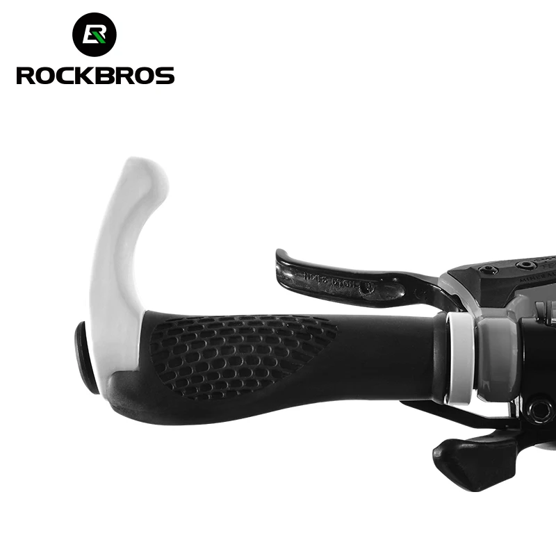 ROCKBROS рукоятка на руль велосипеда эргономичная противоскользящая резиновая накладка на руль велосипеда MTB Аксессуары для шоссейного велосипеда