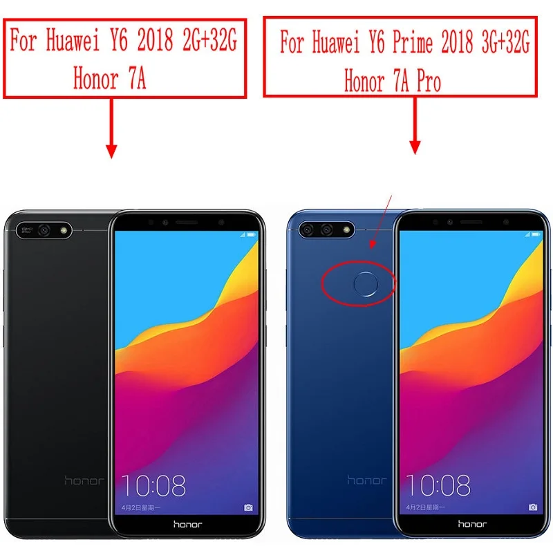 Силиконовый чехол из ТПУ для Huawei Y6 2018 с узором телефона Prime Honor 7A Pro Coque |