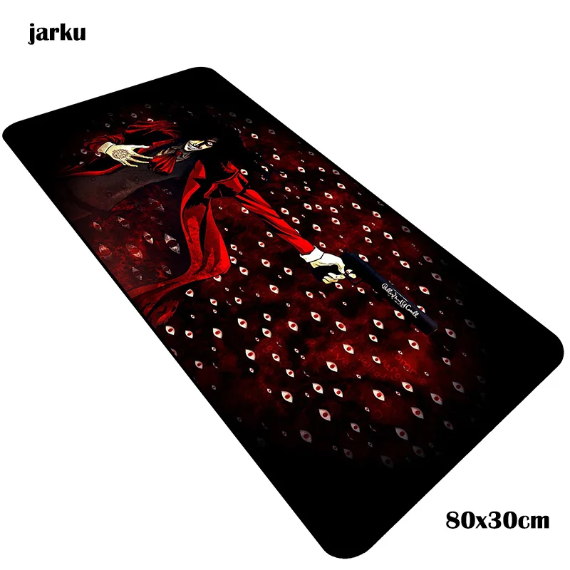 size 800x300x3mm Hellsing коврики 800x300x3 мм массовый узор игровой коврик для мыши большая клавиатура Коврик для мыши милый ноутбук аксессуары для геймеров коврик для мыши - Цвет: size 800x300x3mm