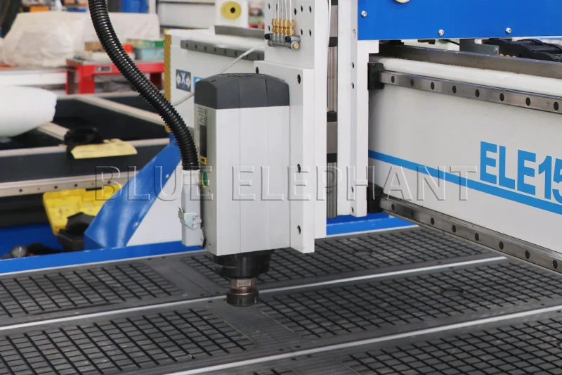 Blue Elephant woodworking 3 axis cnc router 1530Wood cutting machine for solidwood and MDF sale with HSD air cooling spindle | Инструменты