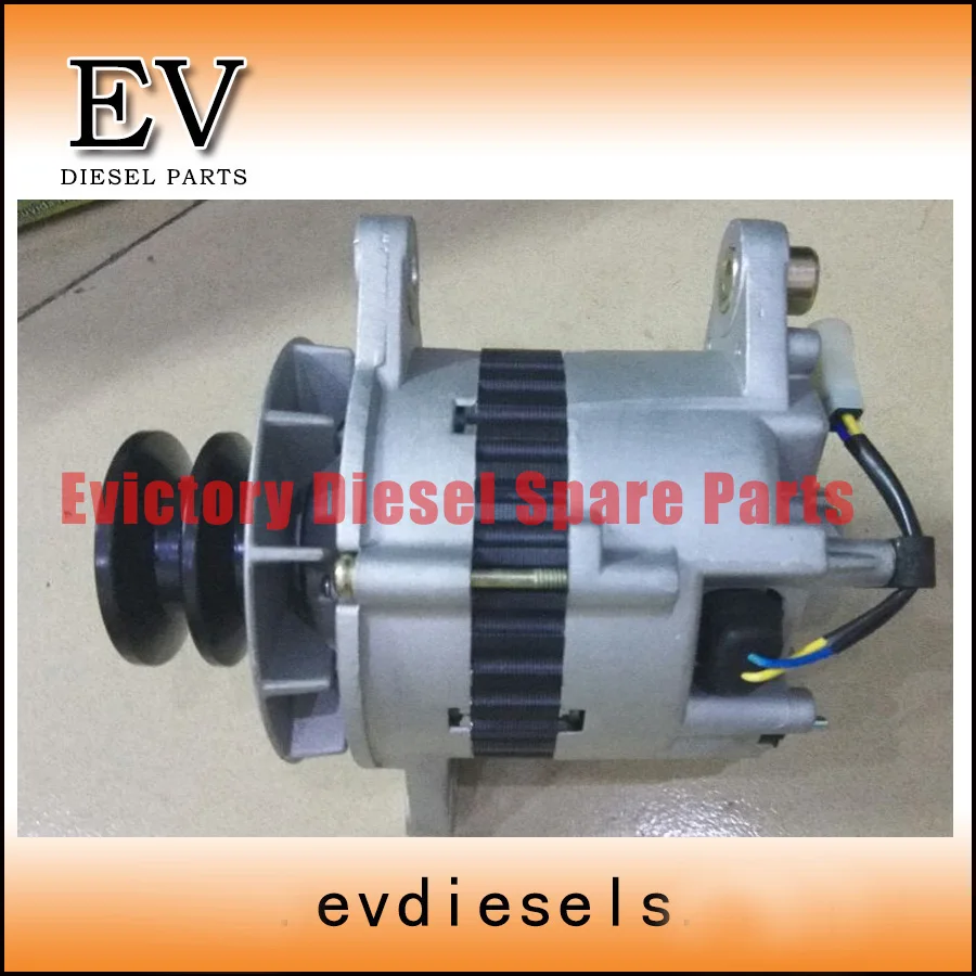 Для двигателя Mitsubishi 6D14 6D14T 6D16 6D16T 6D22 8DC8 генератор/генератор 28V 55A|engine mitsubishi|alternator