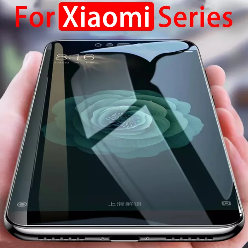 9H Защитное стекло для Xiaomi Mi 8 9 lite se F1 закаленное redmi go 7 5 5plus 6 6pro note защитная
