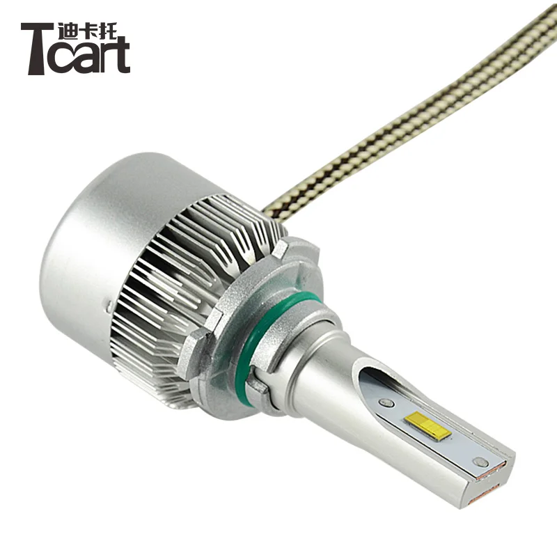 Автомобильные светодиодные фары Tcart 2 шт. головные лампы высокой мощности HB3