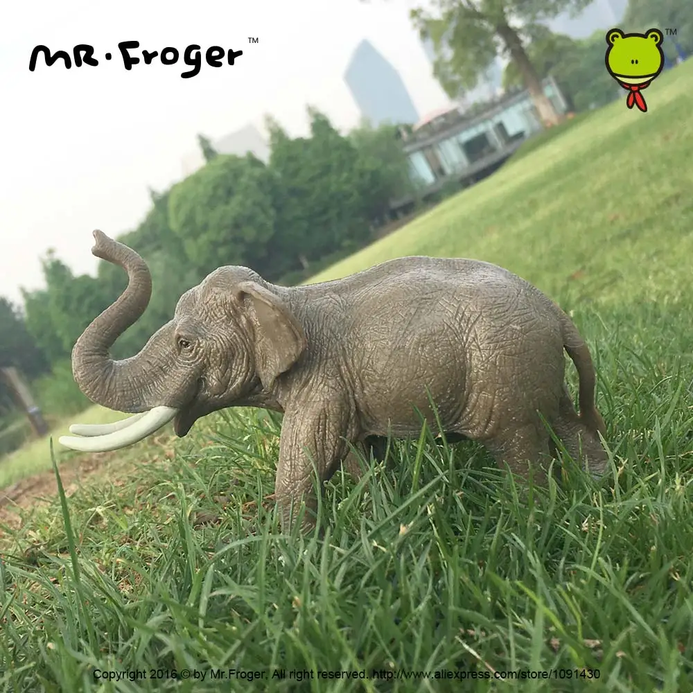 Фото Mr.Froger модель слона, игрушка, классика, дети, моделирование, зоопарк, дикие животные, игрушки, набор, куклы из ПВХ, твердый пластик, ПВХ, научное... №2