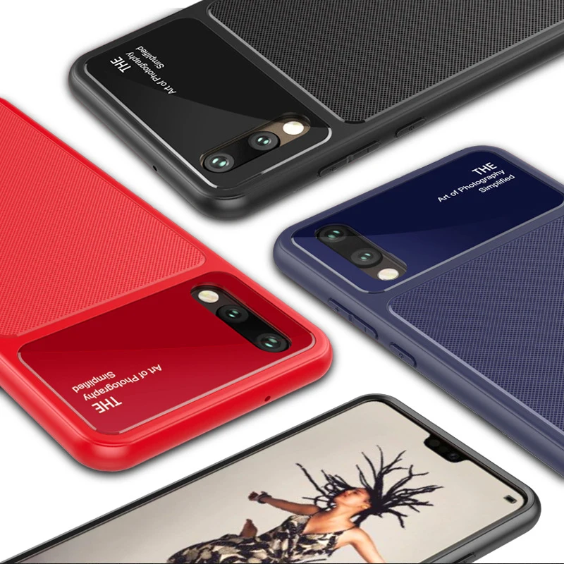 2018 Новинка! Мягкий чехол для телефона huawei P20 Pro TPU SiliconeCover противоударные Чехлы