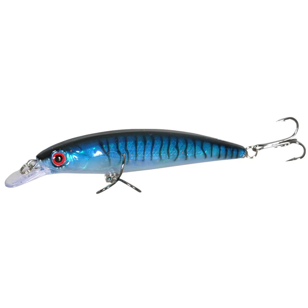 Piscifun 10 шт. гольян Рыболовная Приманка 11 см 13 5 г 4 # крюки твердая наживка для ловли