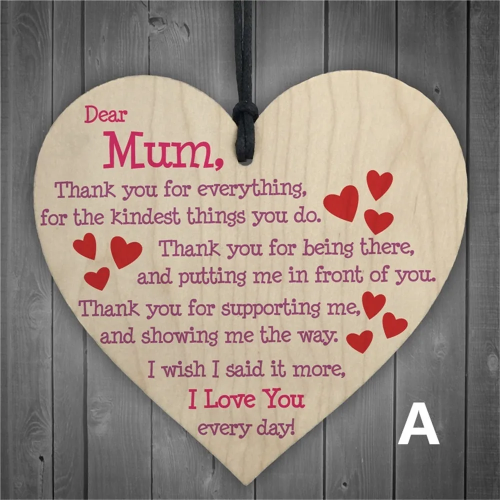 Деревянные деревянные поделки в форме сердца новинка для специального