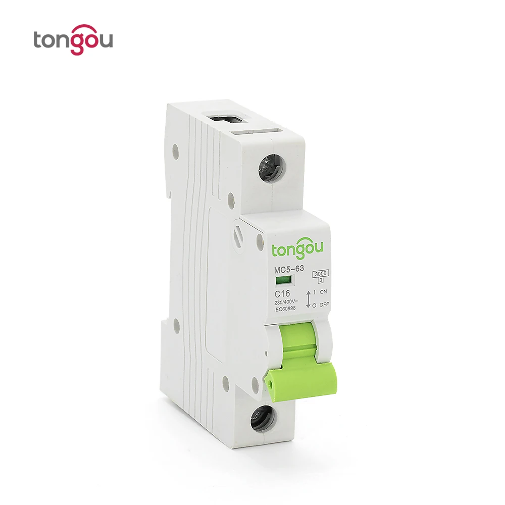 1 P 16A AC 110 V 220 C тип mcb мини выключатель 5 лет гарантии TOMC5-63 | Обустройство дома