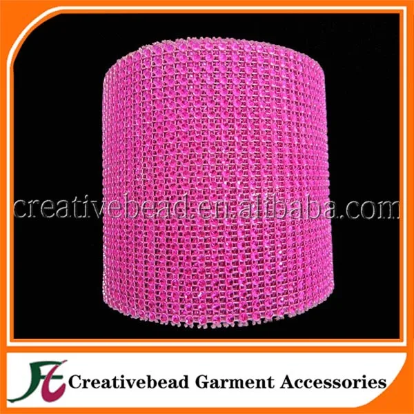 2015 Бесплатная доставка ярко-розовый 24 строк пластиковые сетки украшения торта