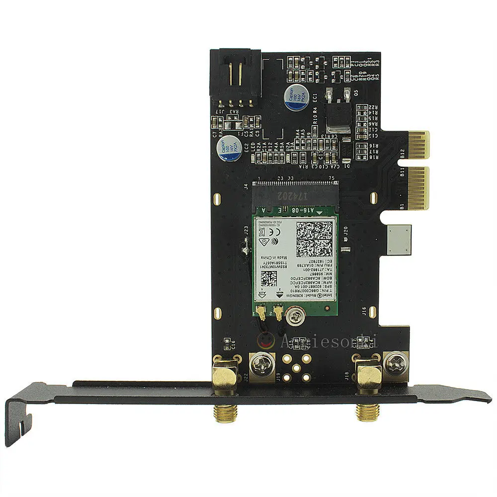 Настольный компьютер 9260AC двухдиапазонный 1730 Мбит/с WiFi BT Blutetooth 5 0 PCI E 1X 802.11ac