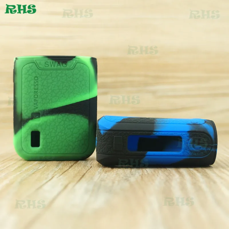 Высококачественный защитный силиконовый чехол для SWAG 80W коробка мод красочный силиконовый чехол
