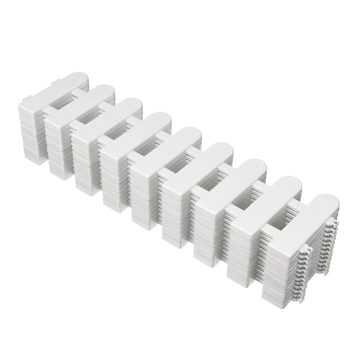 12PCS/Set Garden Lawn Grass Edging Fence Border Panel Plastic Wall Fencing Board Garden Yard Decoration DIY Assemble 3 Sizes