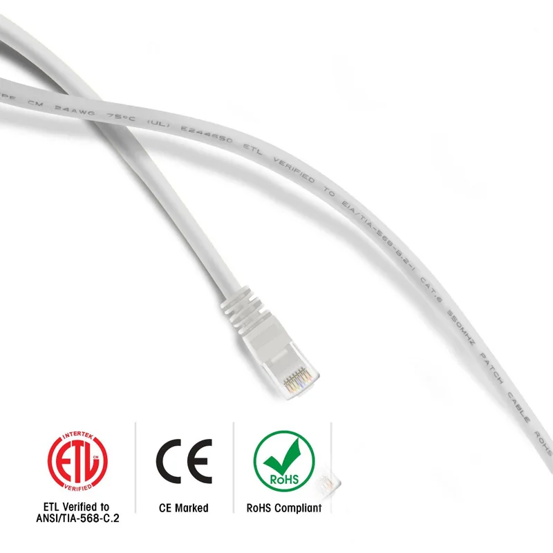 Белый 1 5 фута 50 см utp ethernet выполнять сети lan патч свинцовые кабели cat 6 rj45 8p8c разъем с