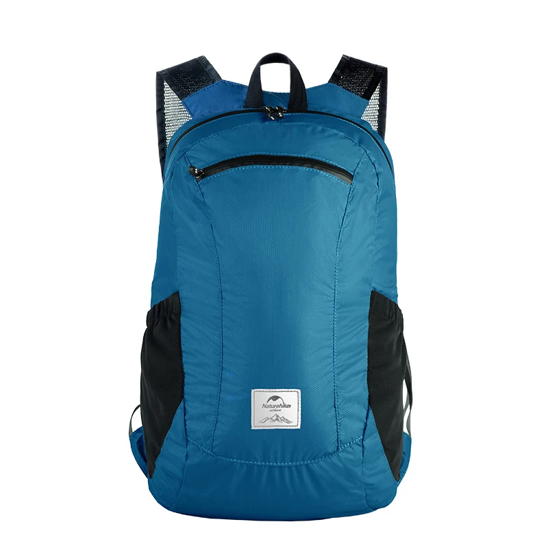 Naturehike 18L-самый прочный легкий упаковочный рюкзак, водонепроницаемый походный рюкзак для мужчин и женщин - Цвет: Light blue
