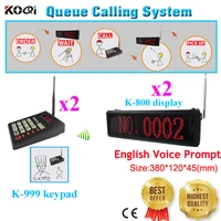 queue calling system customer service queue for restaurant numeric keypad with smart display2 display2 transmitter keypad
