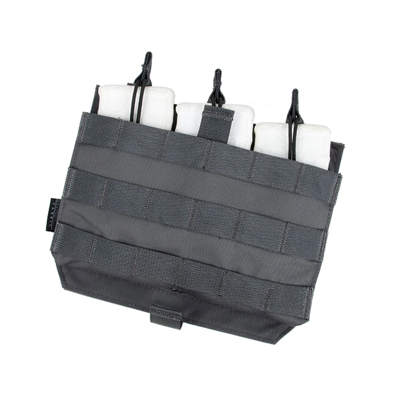 Wolf Gray TMC тройной TY 556 Mag Чехол для AVS JPC2.0 тактический MOLLE панель Подсумок Cordura 2733 - Цвет: Wolf Gray