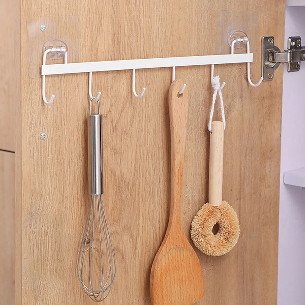 

Multi-purpose Super Suction Cup Hooks Iron Art Kitchen Kitchenware Hook Strong Hanger Holder Bathroom Sucker Sundries Wall Hook
