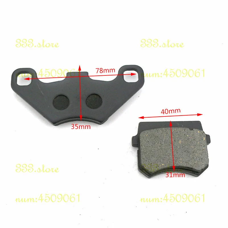 disc brake pads semi-metallic brake pad for SHIMANO SRAM AVI