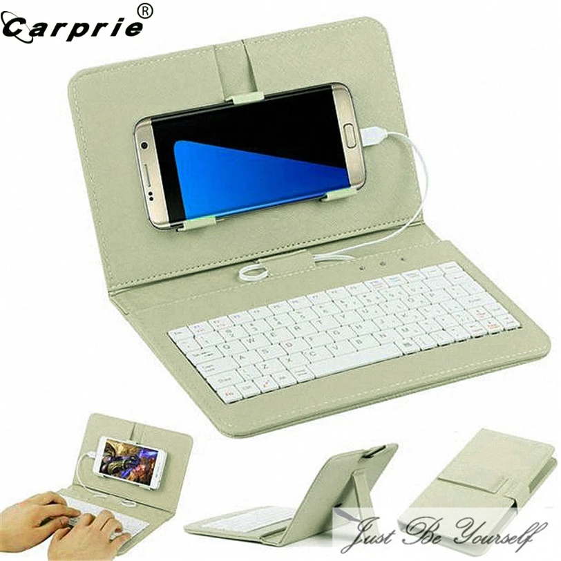 Чехол для телефона CARPRIE General с проводной клавиатурой и откидной крышкой Andriod 4 2