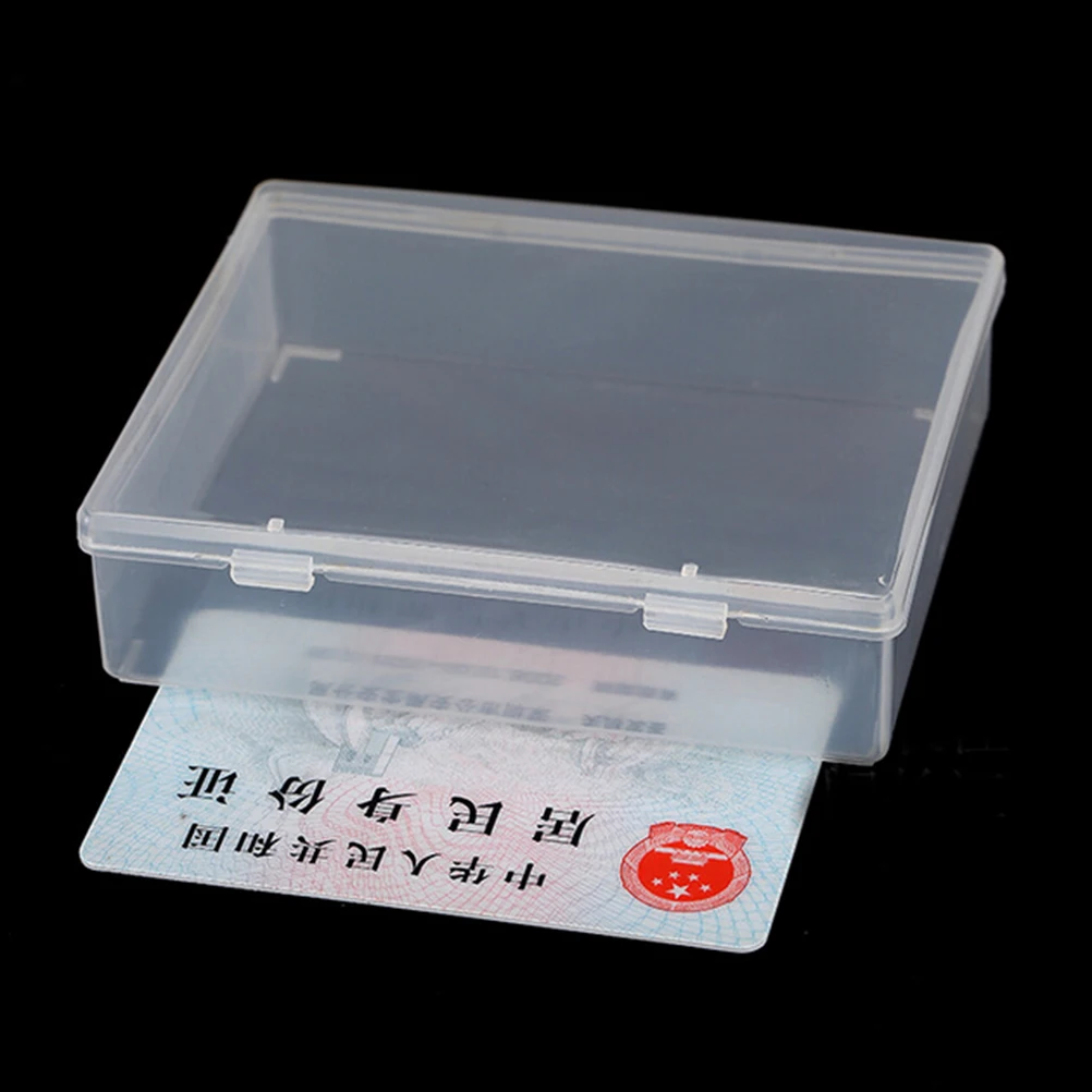 1 шт. коробка деталей складные прямоугольные пластиковые коробки прозрачный