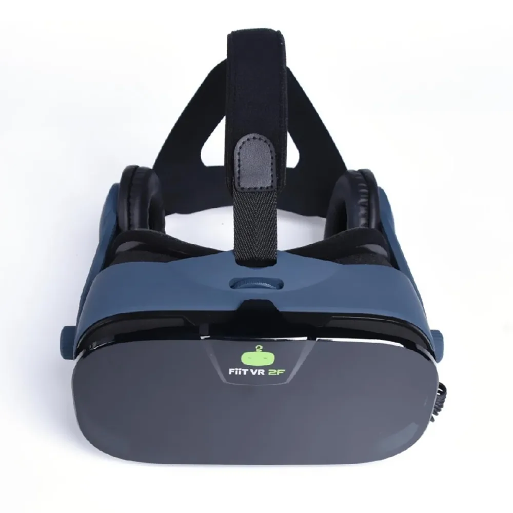 Очки виртуальной реальности Fiit VR гарнитура коробка с наушниками Oculos 3D VR Goggle Box для Iphone Android LG Htc Vive samsung s9