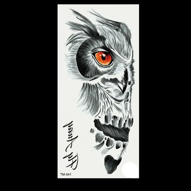 Новая Съемная Водонепроницаемая временная татуировка на руку тело onetime Tatuajes 90X190MM