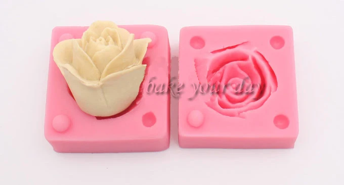 Роза Бутон помадки торт декоративная форма для шоколада | Дом и сад