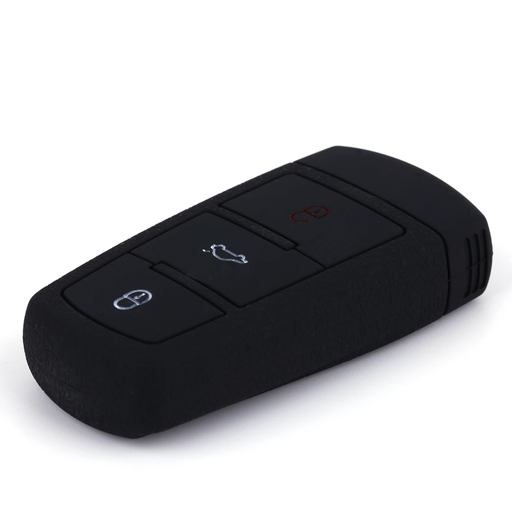 3 кнопки силиконовый Автомобильный Брелок дистанционного управления с ключом