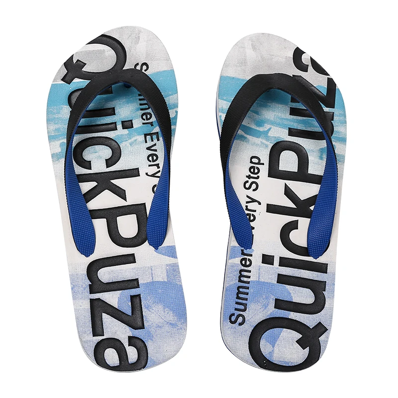 PUZA 2018 New Summer Men Flip Flops High Quality Male Stripe Flat Bath Slippers Sandals Indoor &amp Outdoor | Обувь