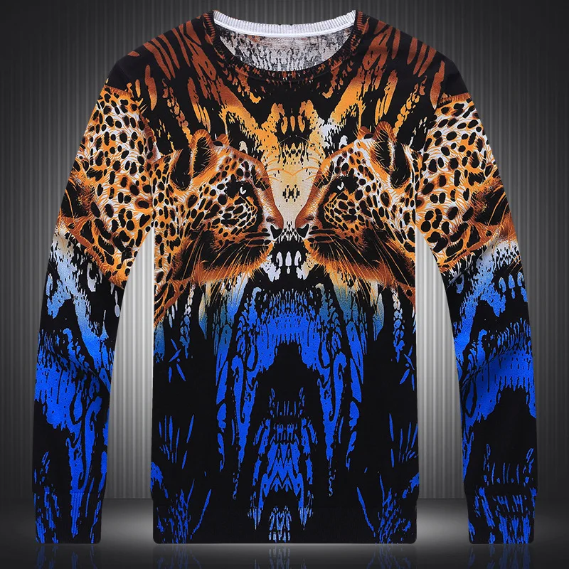 Personalized flame fire horse pattern 3d print fashion sweater Spring2019 New quality soft smooth elastic pullover M-3XL | Мужская