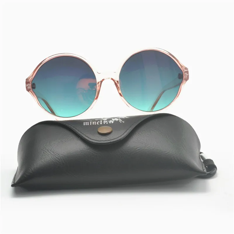 2019 New Round Sunglasses Women Retro Brand Designer Oversized Sun Glasses Lady fashion sunglasses uv400 with box NX | Аксессуары для