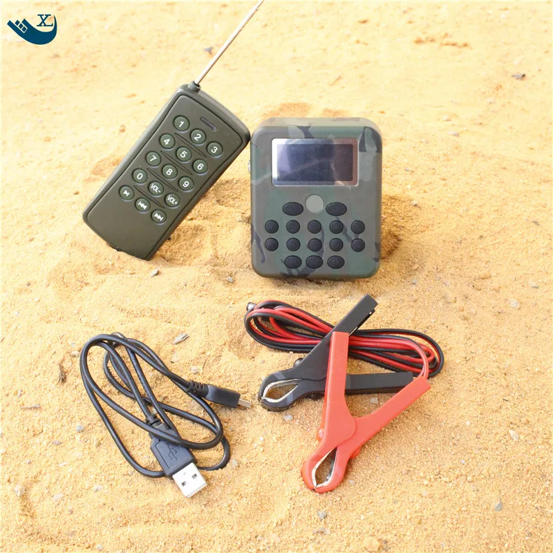 

Xilei Desert Hunting 200 Bird Sounds Dc 12V 50W Lcd Display Mp3 Bird Caller Quail Hunting With Remote Control