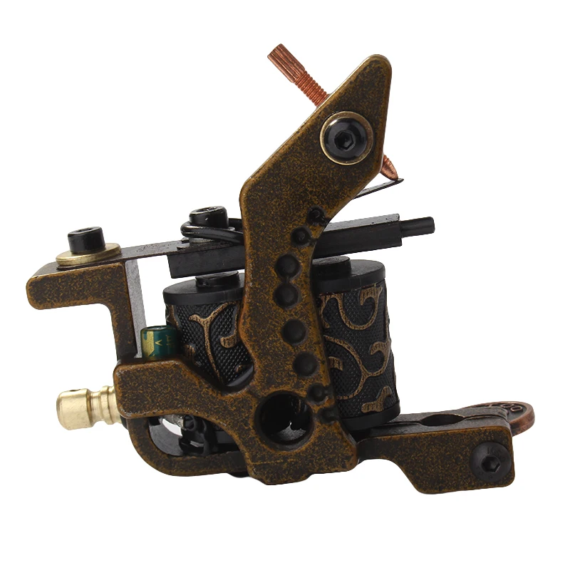 Professional Tattoo Coil Machine Gun 10 Wrap Coils Tattoo Machine for Liner Supply Beauty Body Care