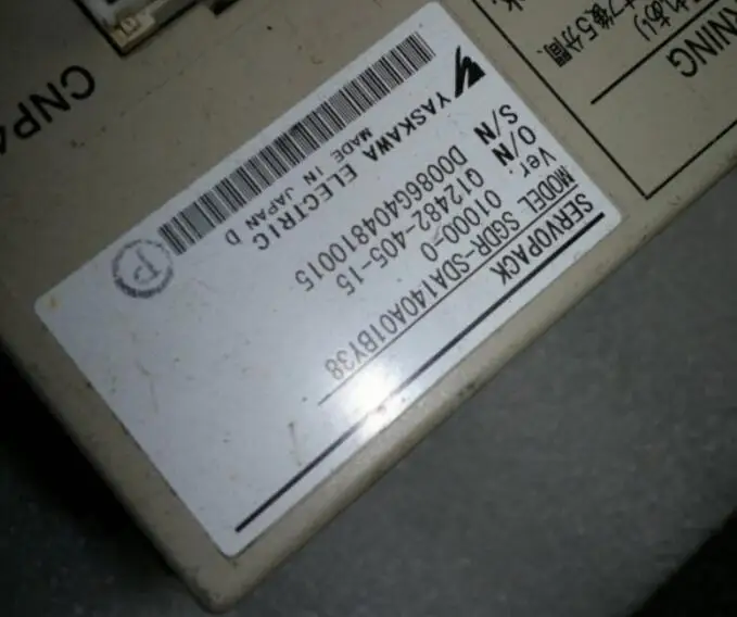 

Servo pack SGDR-SDA140A01BY38 , Used one , 90% appearance new , 3 months warranty