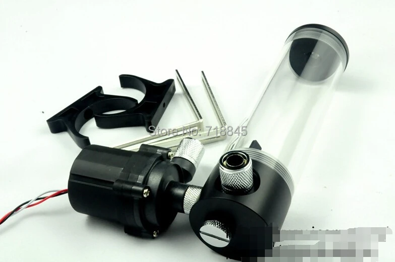 Бак для воды в цилиндре 140 мм + насос SC600 универсальный набор максимальная подача