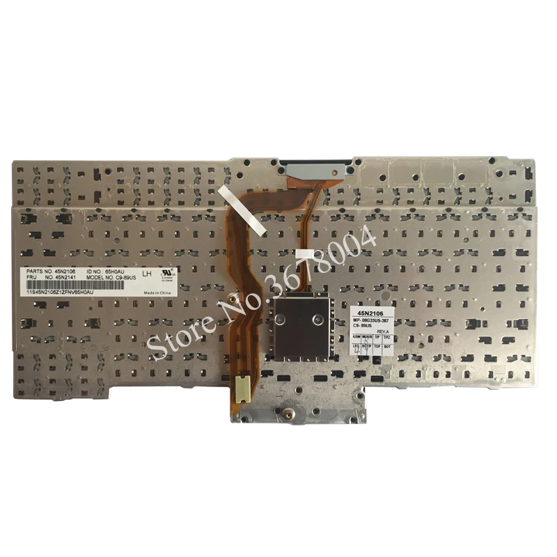 Для Lenovo ThinkPad Клавиатура для ноутбука T400S T410S T410 T410I T510 W510 T420 T420S W520 X220T X220s X220i US |