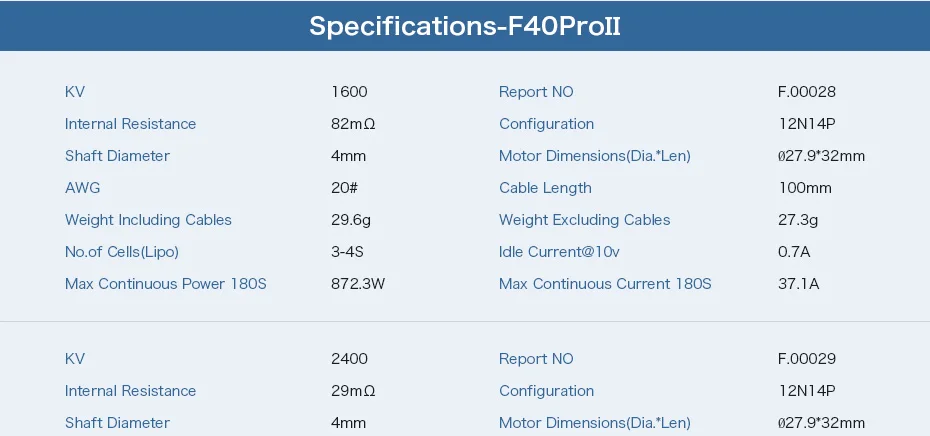 T-motor F40 PRO III Motor Stator F60 PRO III stator
