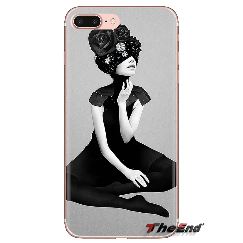 Силиконовые чехлы для телефонов чехол белого и черного цвета Xiaomi Redmi 4A S2 Note 3 3S 4 4X5