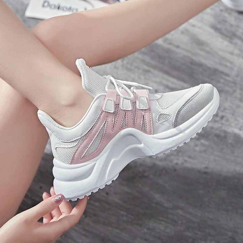 2019 filas обувь кроссовки женские спортивные Fandei Дышащие Беговые zapatillas hombre Mujer для - Фото №1