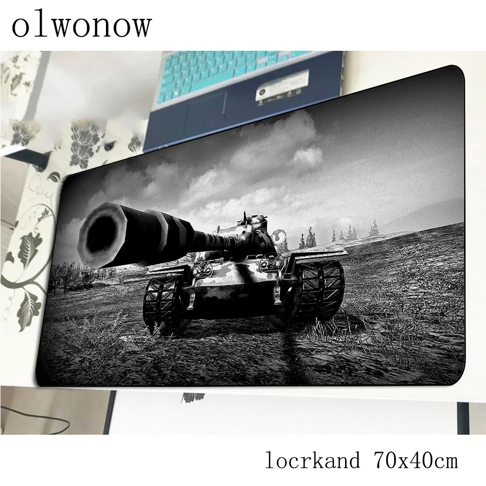 Красивый игровой коврик для мыши World of танки 700x400x2 мм ноутбука в подарок на день