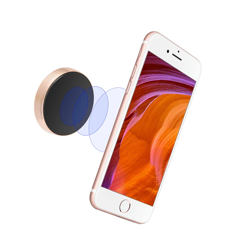 Мини магнитный держатель мобильного телефона для Iphone x Автомобильный gps