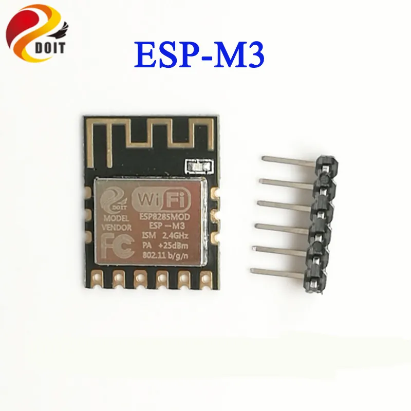 DOIT 10 шт./лот Ультра маленький размер WiFi модуль M3 от ESP8285 аналогичный ESP8266 IoT