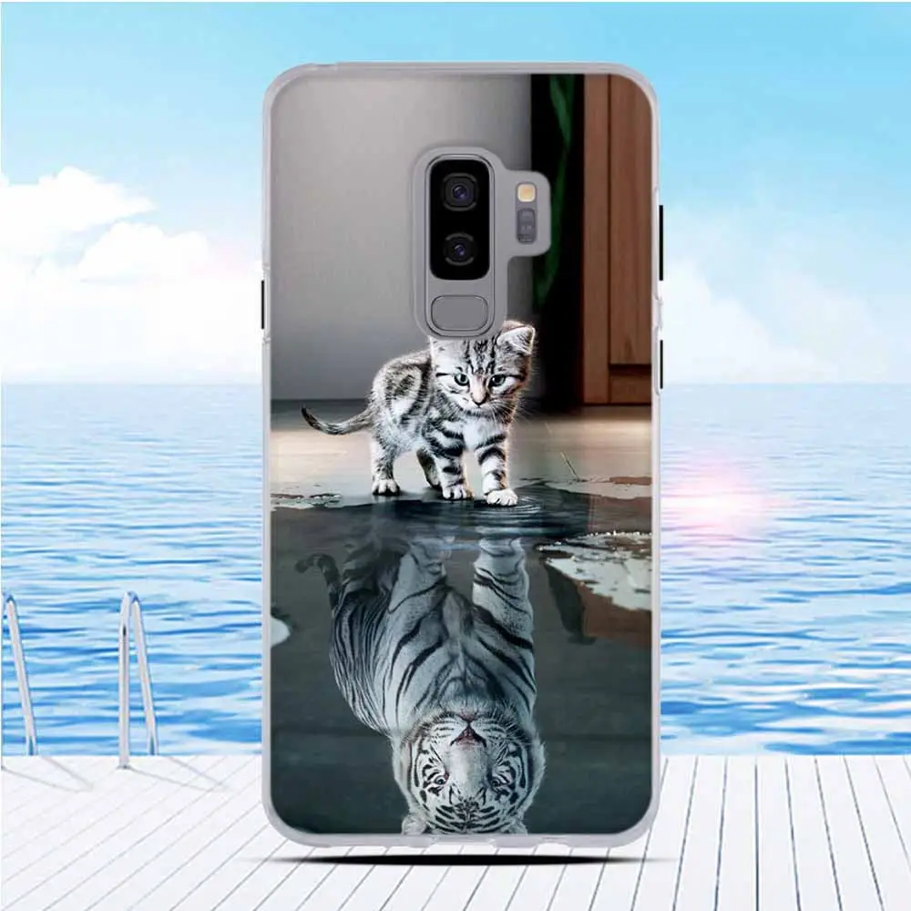 Cover For Samsung Galaxy S9 Plus Case Soft TPU Silicone Coque for S9+ Protector G965N G965 | Мобильные телефоны и