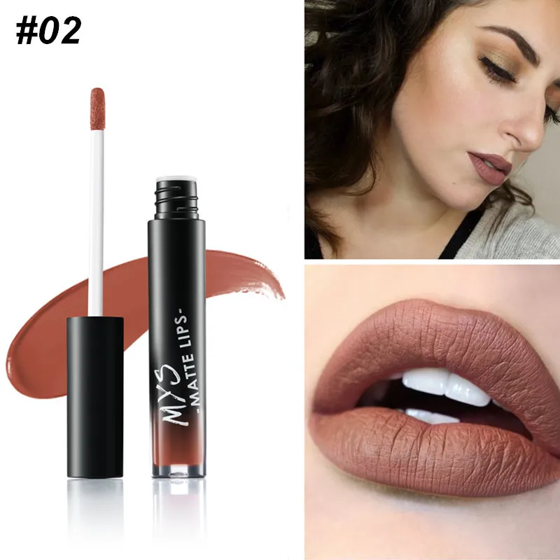 Брендовый Макияж для губ Матовая жидкая оттеночная губная помада водостойкая