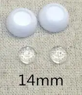 14mm 5 пар/лот аксессуары для кукол SD bjd глаза 8 мм 10 мм 12 мм 14 мм 16 мм 18 мм 22 мм акриловые материалы под давлением azone momok - Цвет: 14mm